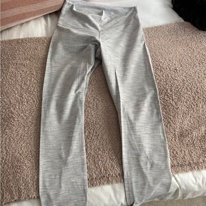 Lululemon Gray High-Waisted Leggings